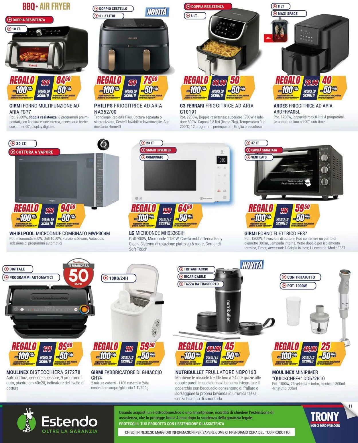 Trony - Palermo Volantino attuale da 3 luglio a 30 luglio di 2025 - Pagina del volantino 11
