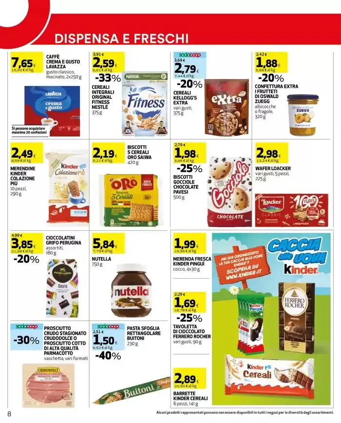 -25% su prodotti della linea da 26 marzo a 9 aprile di 2025 - Pagina del volantino 8