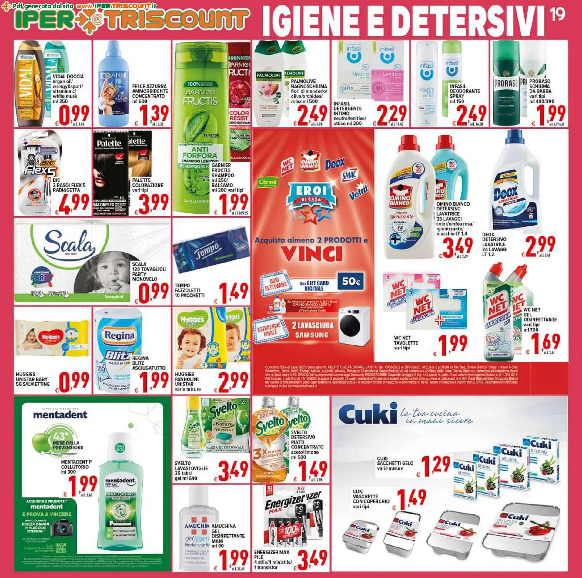 Volantino Iper Triscount da 13 settembre a 21 settembre di 2023 - Pagina del volantino 19