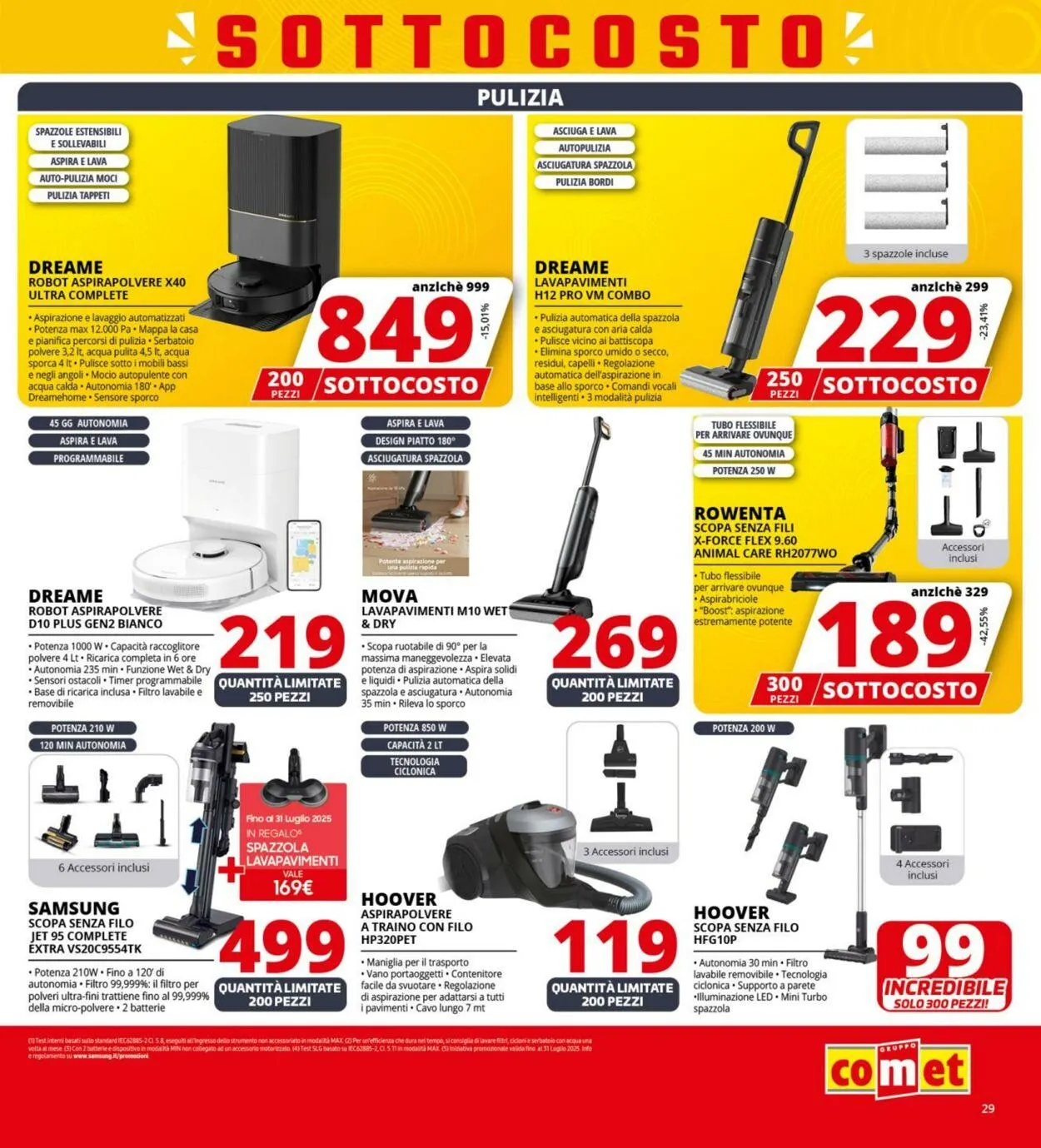Comet Volantino attuale da 4 luglio a 13 luglio di 2025 - Pagina del volantino 29