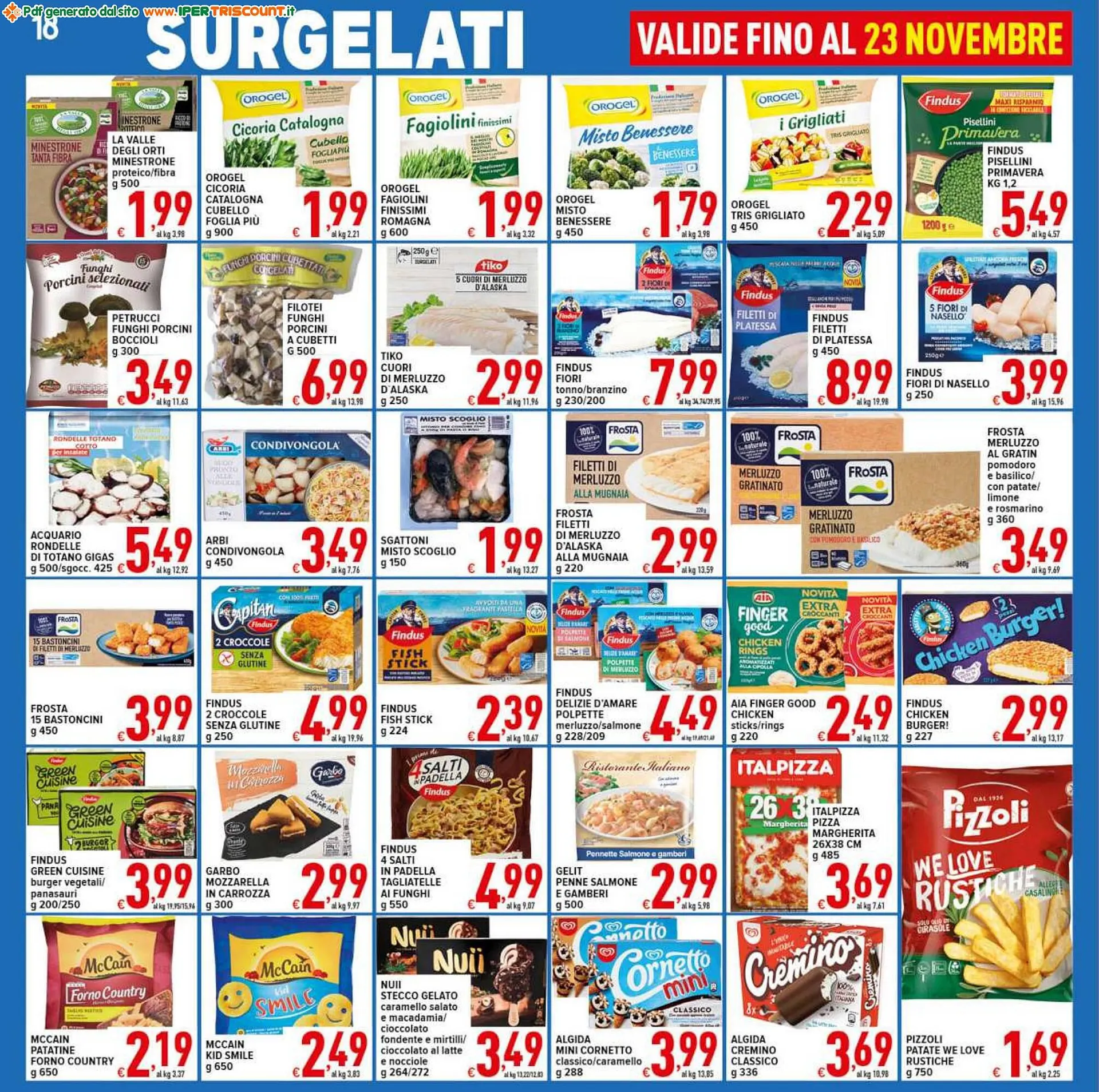 Volantino Iper Triscount da 15 novembre a 23 novembre di 2023 - Pagina del volantino 18