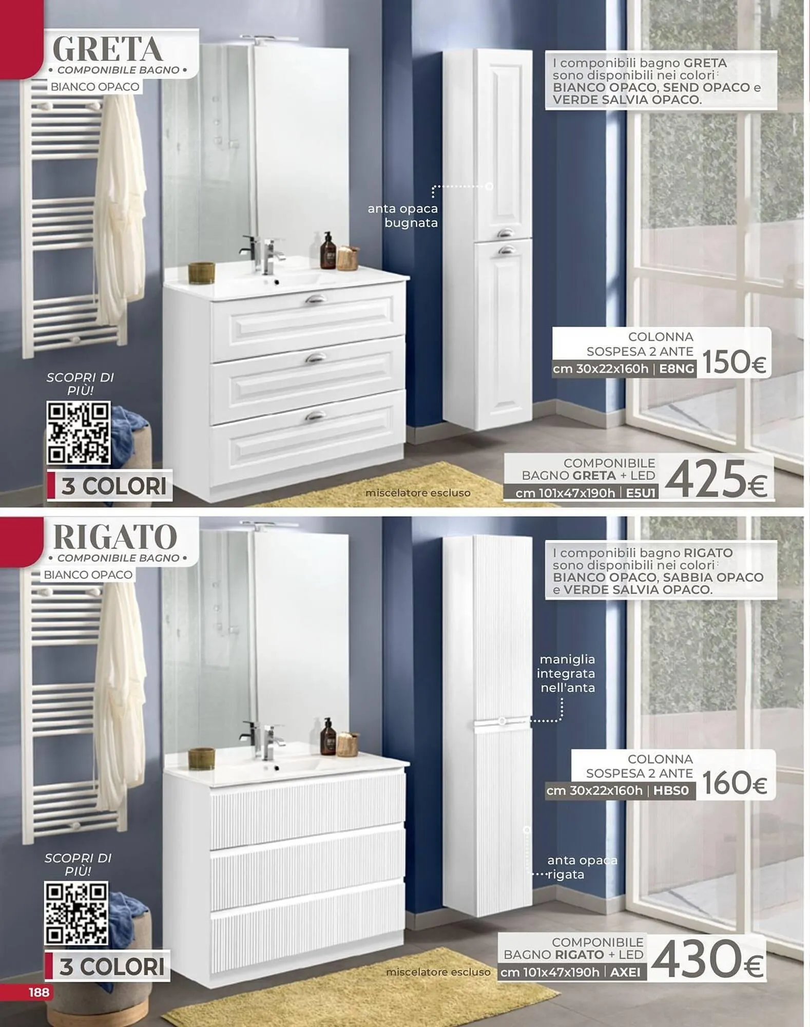 volantino Mondo Convenienza da 1 settembre a 31 dicembre di 2025 - Pagina del volantino 190