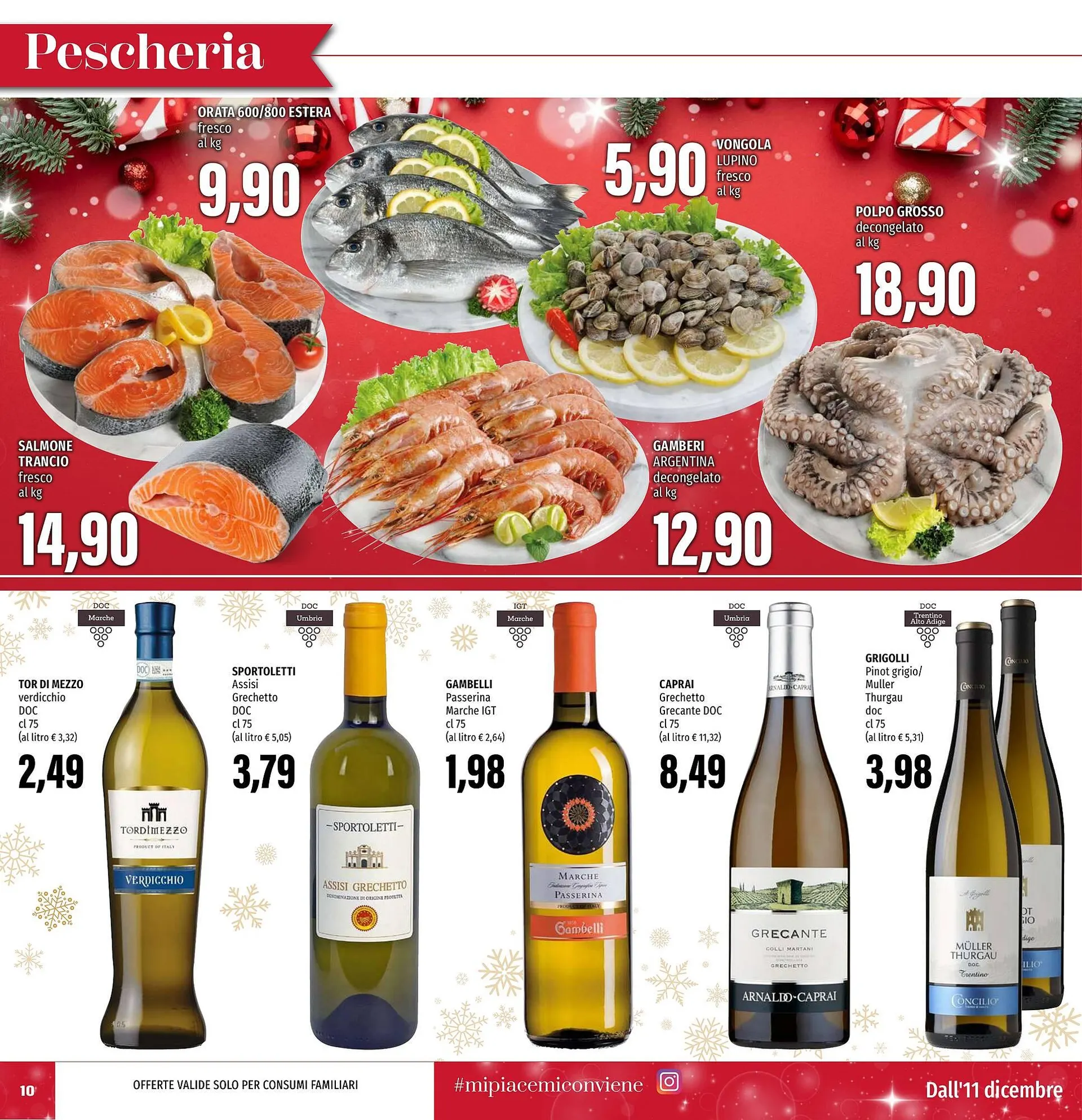 Volantino Emi Supermercati da 11 dicembre a 24 dicembre di 2025 - Pagina del volantino 10