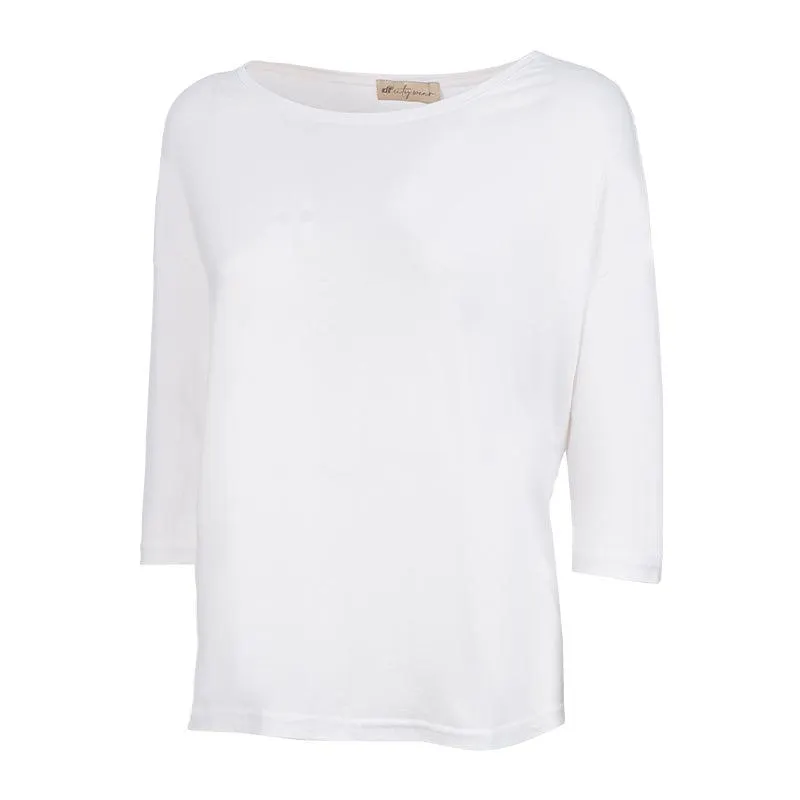 Maglia donna scollo barchetta