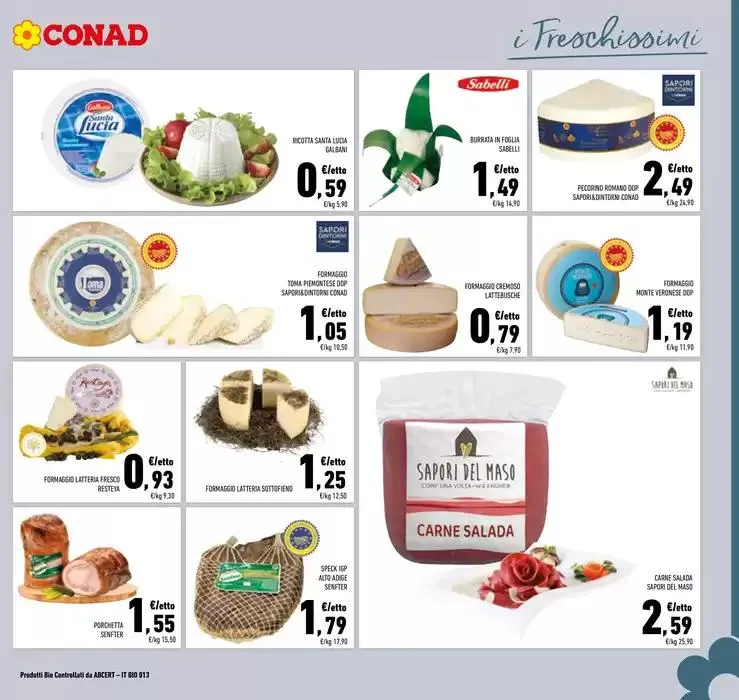 Prezzi a pezzi da 25 marzo a 7 aprile di 2025 - Pagina del volantino 7