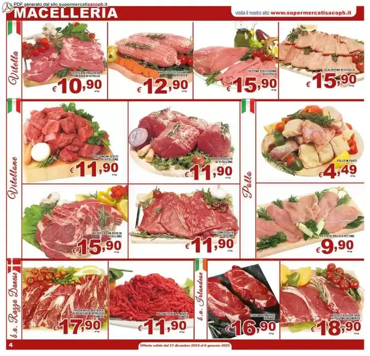 Buon anno da 27 dicembre a 6 gennaio di 2025 - Pagina del volantino 4