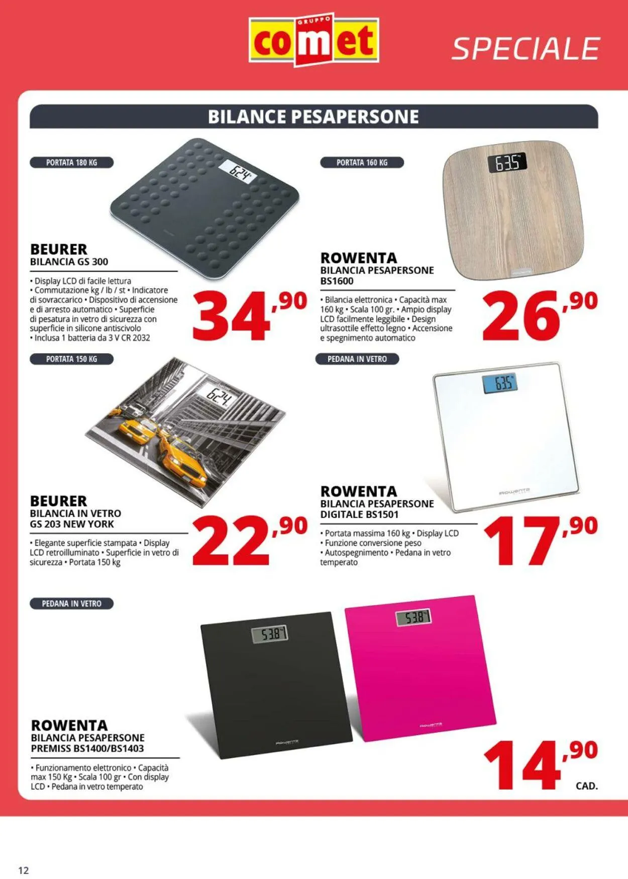 Comet Volantino attuale da 22 agosto a 11 settembre di 2025 - Pagina del volantino 12