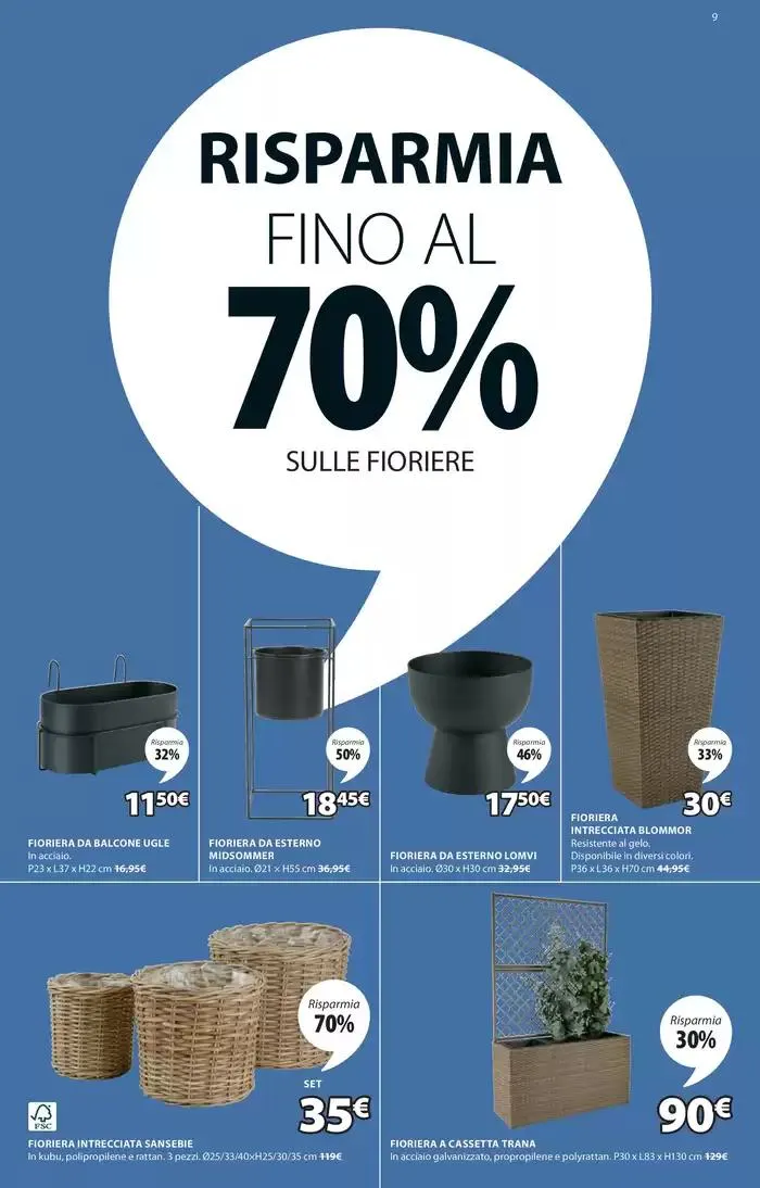 Festeggiamo 100 negozi in Italia da 3 aprile a 30 aprile di 2025 - Pagina del volantino 9