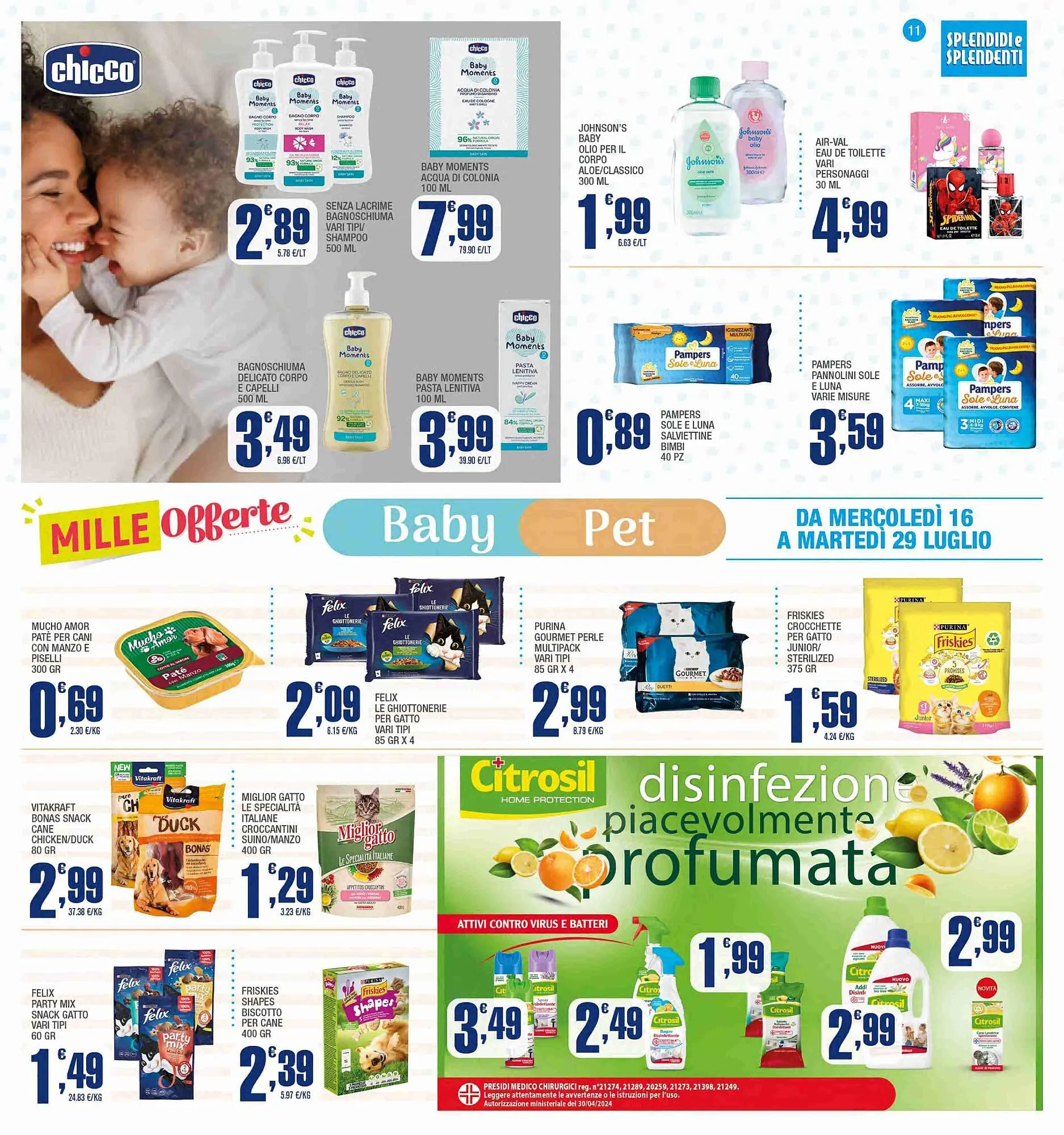 Volantino Splendidi e Splendenti da 16 luglio a 29 luglio di 2025 - Pagina del volantino 11