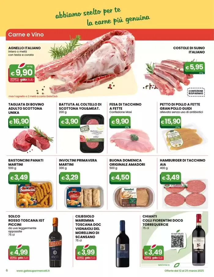 Offerta di Primavere da 12 marzo a 25 marzo di 2025 - Pagina del volantino 6