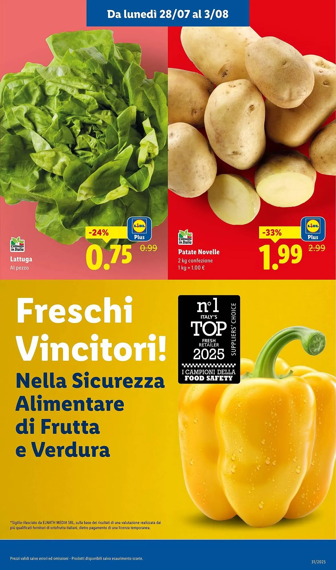 Volantino Lidl da 28 luglio a 3 agosto di 2025 - Pagina del volantino 3