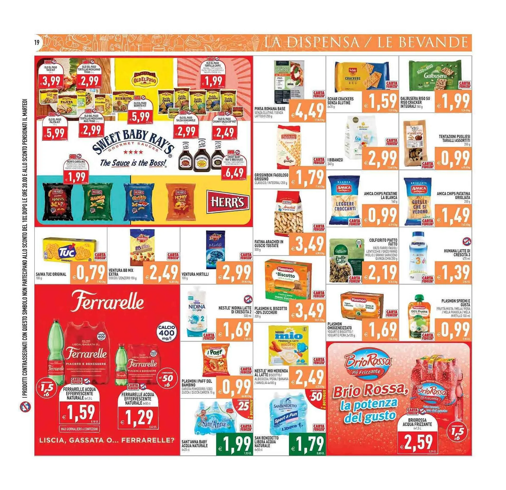 Volantino Supermercati Agorà da 16 luglio a 24 luglio di 2025 - Pagina del volantino 19