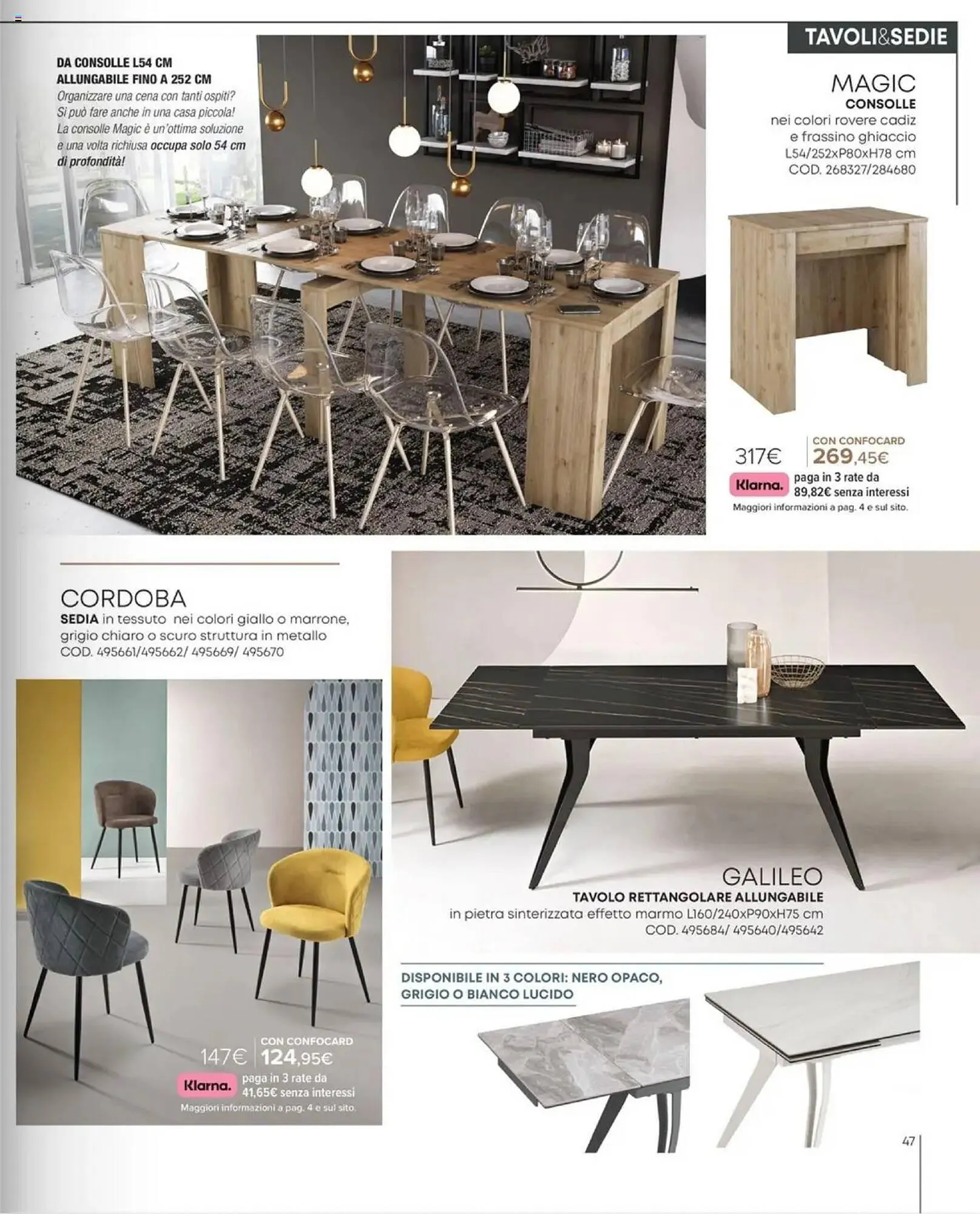 Volantino Conforama da 28 gennaio a 30 aprile di 2025 - Pagina del volantino 47