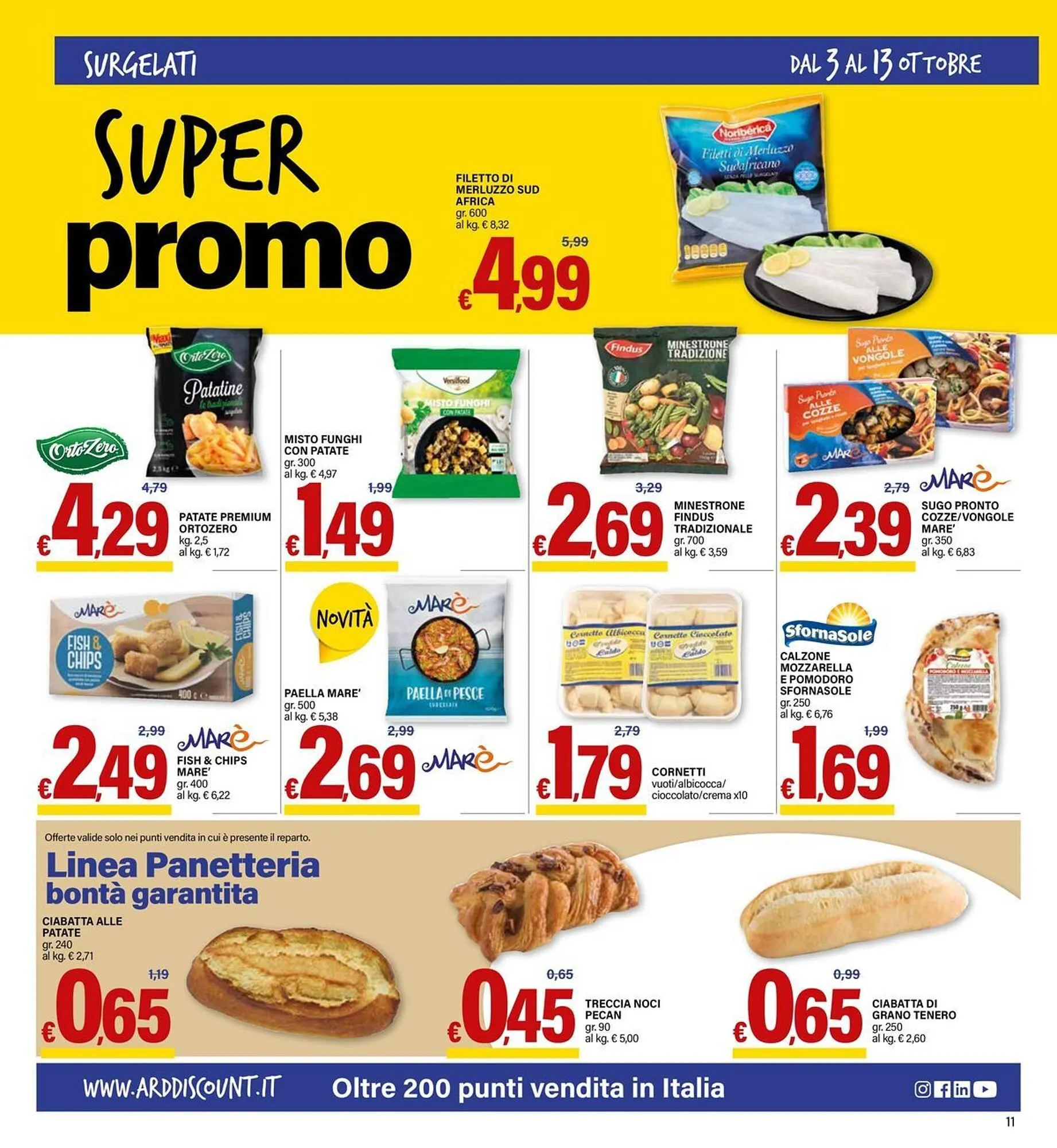 Volantino Ard Discount da 3 ottobre a 13 ottobre di 2024 - Pagina del volantino 11