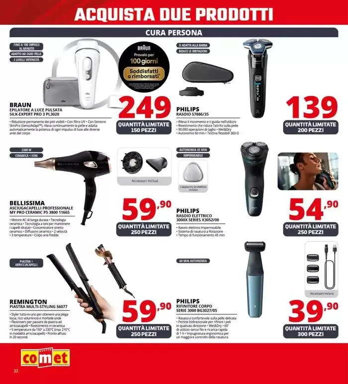 Offerte da Comet! da 20 marzo a 2 aprile di 2025 - Pagina del volantino 22