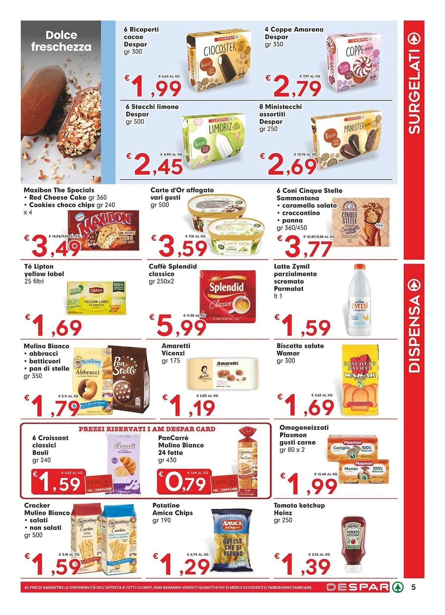 Volantino Despar da 31 luglio a 13 agosto di 2025 - Pagina del volantino 5