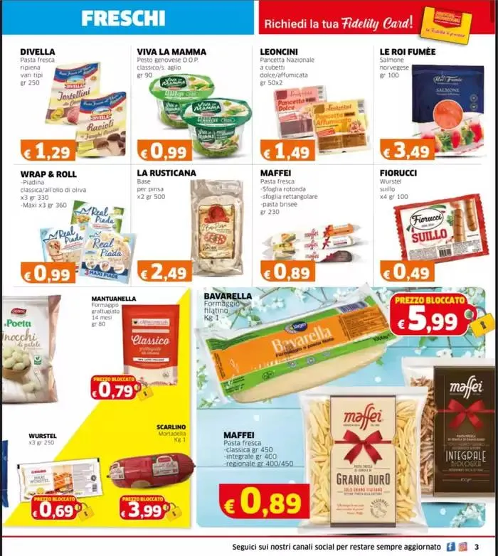 Dove tutto costa meno! da 18 marzo a 31 marzo di 2025 - Pagina del volantino 3