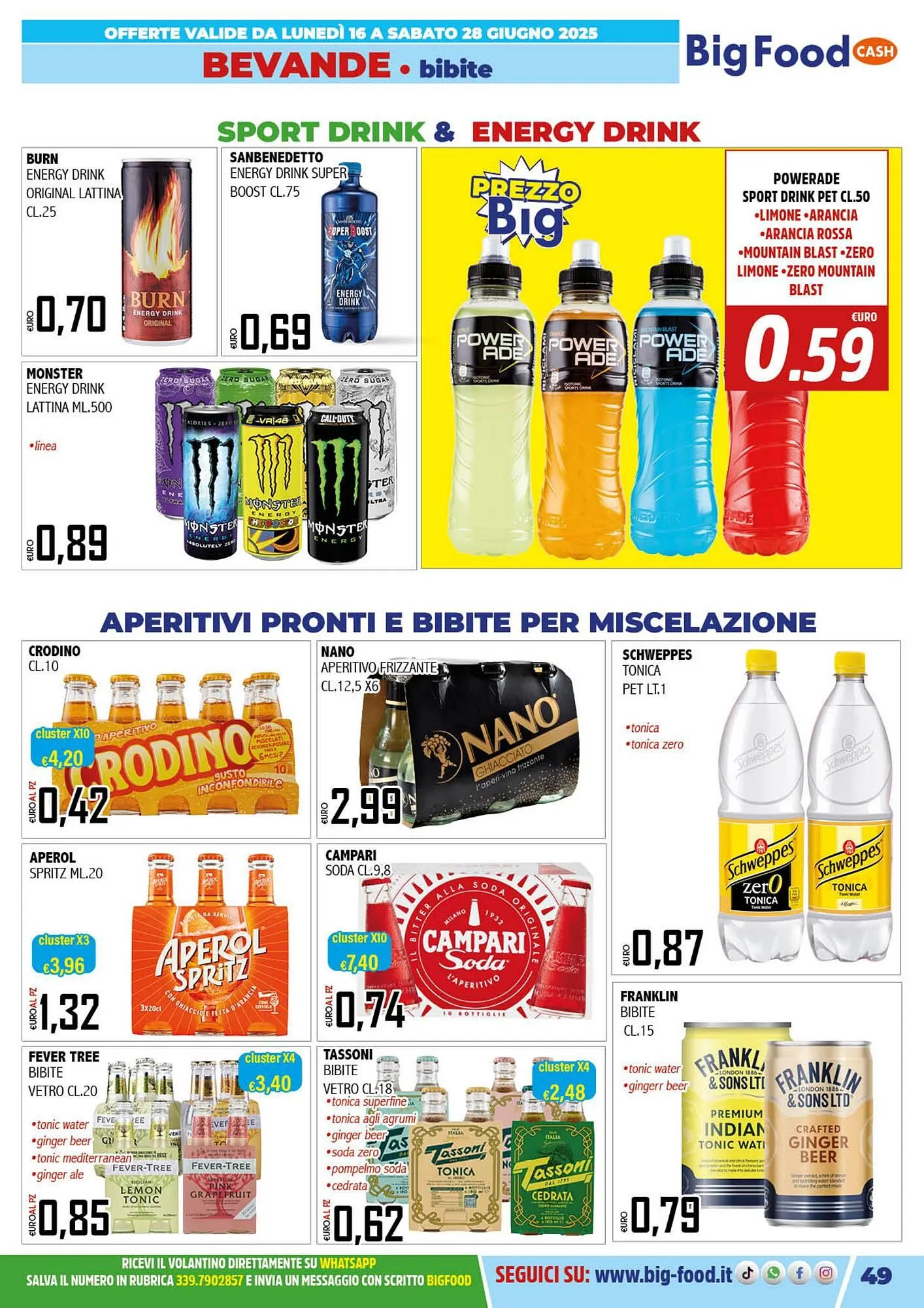 Volantino Big Food da 16 giugno a 28 giugno di 2025 - Pagina del volantino 41