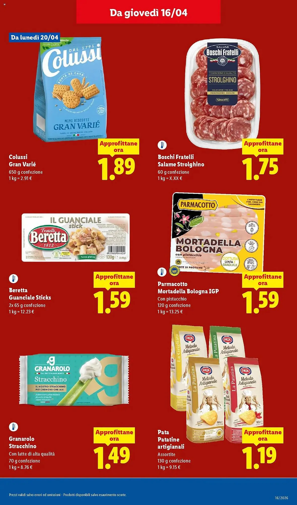 Volantino Lidl da 16 aprile a 22 aprile di 2026 - Pagina del volantino 13