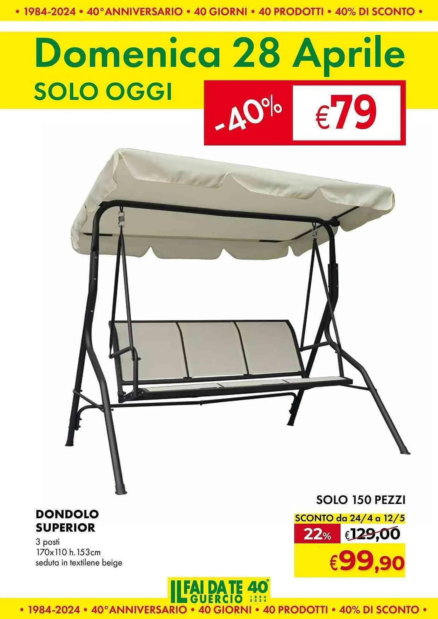 Volantino Il Fai Da Te Guercio da 25 aprile a 12 maggio di 2024 - Pagina del volantino 5