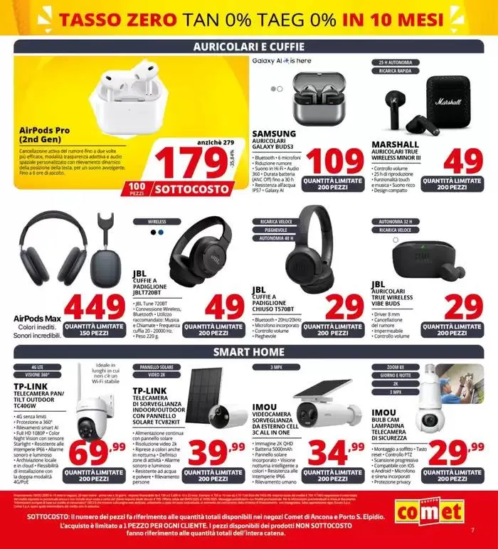 Sottocosto da Comet! da 8 maggio a 21 maggio di 2025 - Pagina del volantino 7