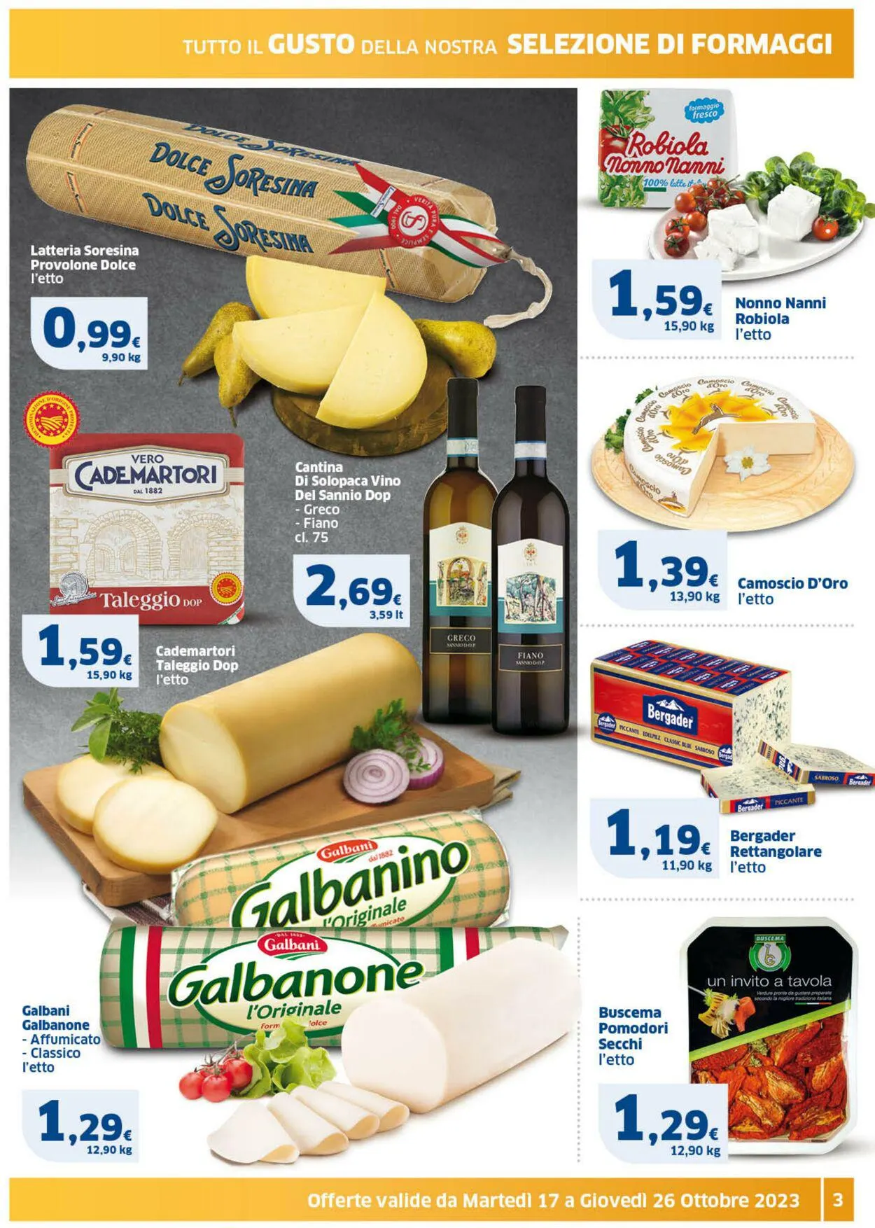 Sigma - Napoli Volantino attuale da 17 ottobre a 26 ottobre di 2023 - Pagina del volantino 3