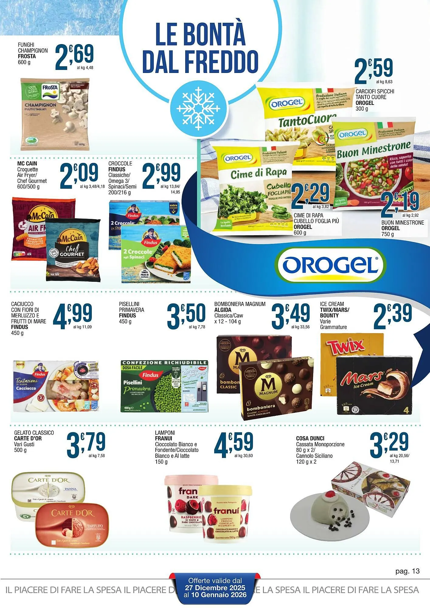 Volantino Sidis da 27 dicembre a 10 gennaio di 2026 - Pagina del volantino 13