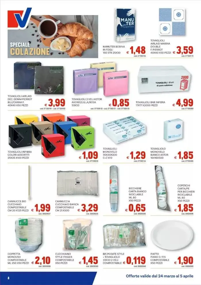 Guida alle offerte da 24 marzo a 5 aprile di 2025 - Pagina del volantino 8