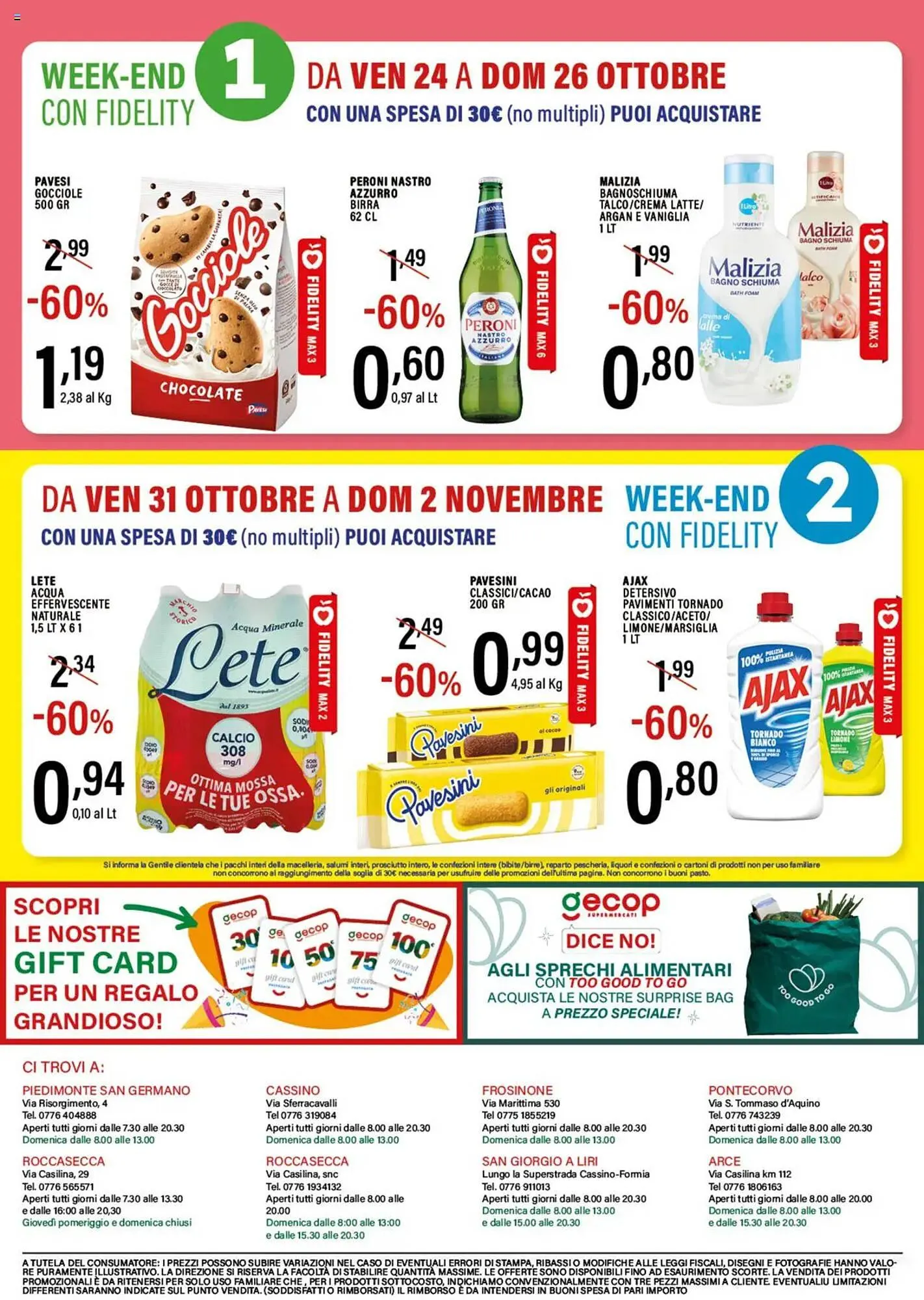 Volantino Gecop da 20 ottobre a 2 novembre di 2025 - Pagina del volantino 20