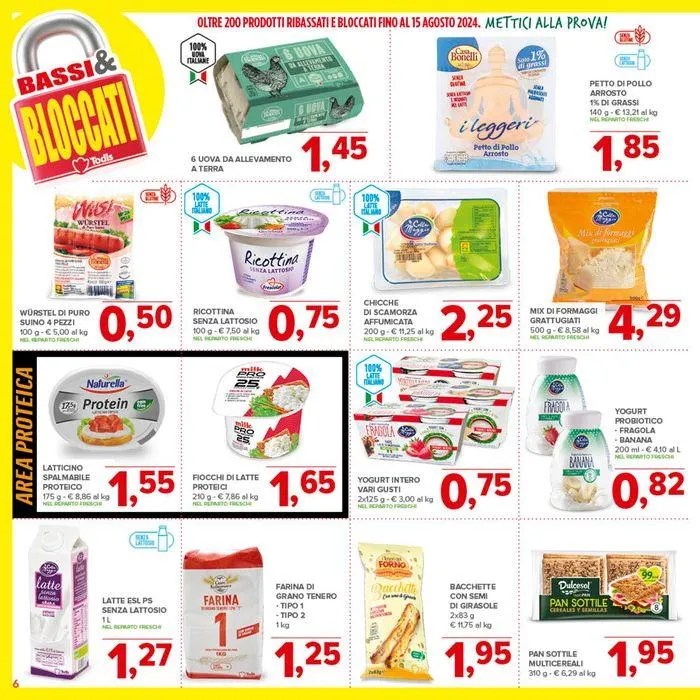 Sconti 30%40%50% da 1 agosto a 15 agosto di 2024 - Pagina del volantino 6