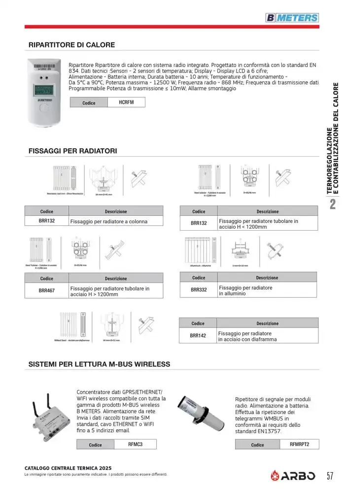 Catalogo Centrale termica 2025  da 8 aprile a 31 dicembre di 2025 - Pagina del volantino 57