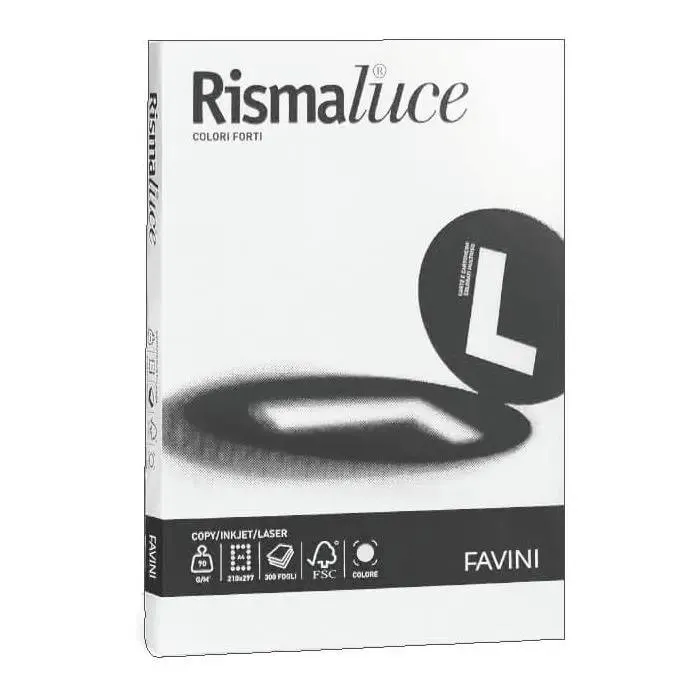 Carta fotocopie risma luce favini - 125 ff bianchi 200g a4