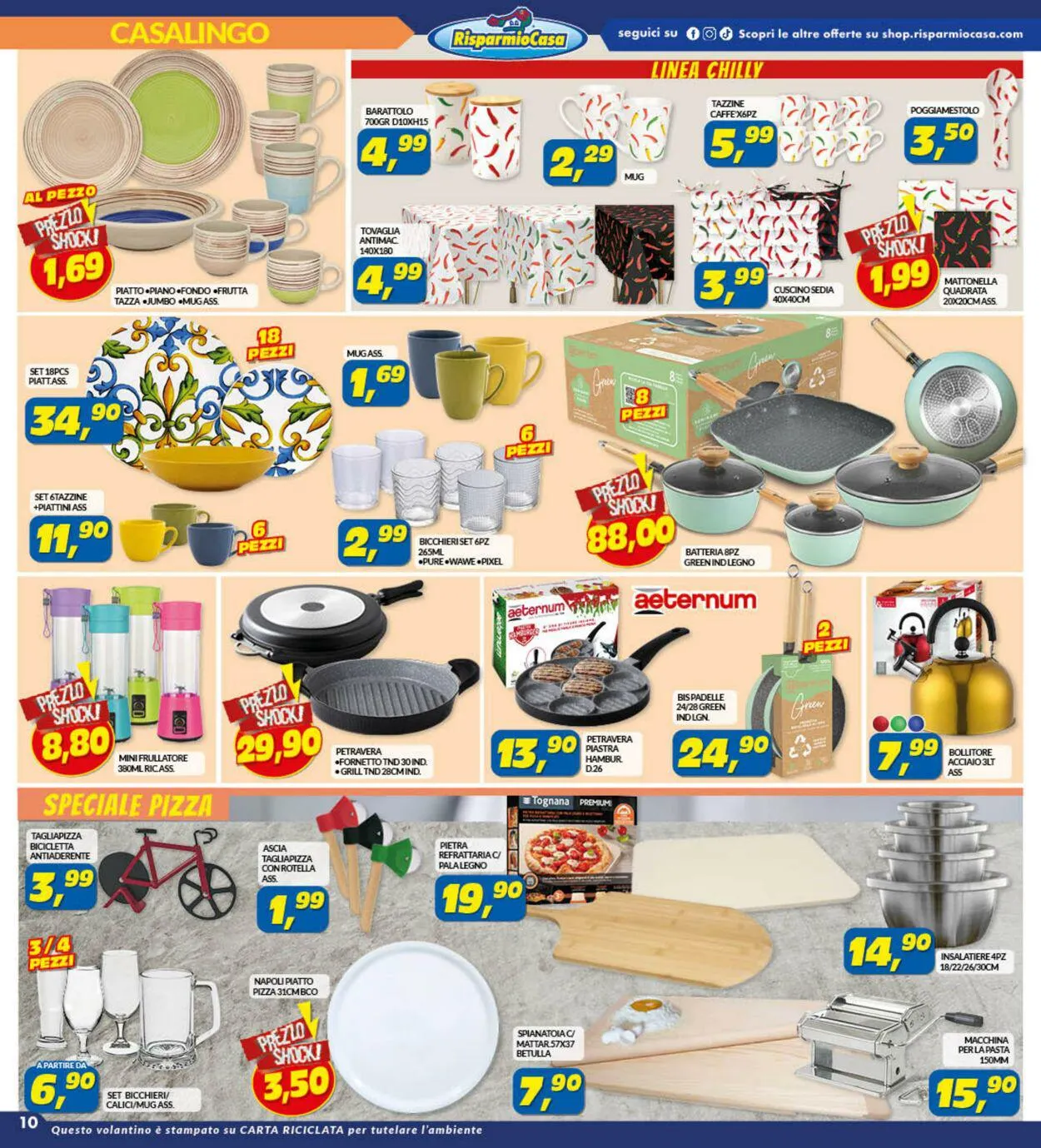 Risparmio Casa Volantino attuale da 8 aprile a 14 aprile di 2024 - Pagina del volantino 10