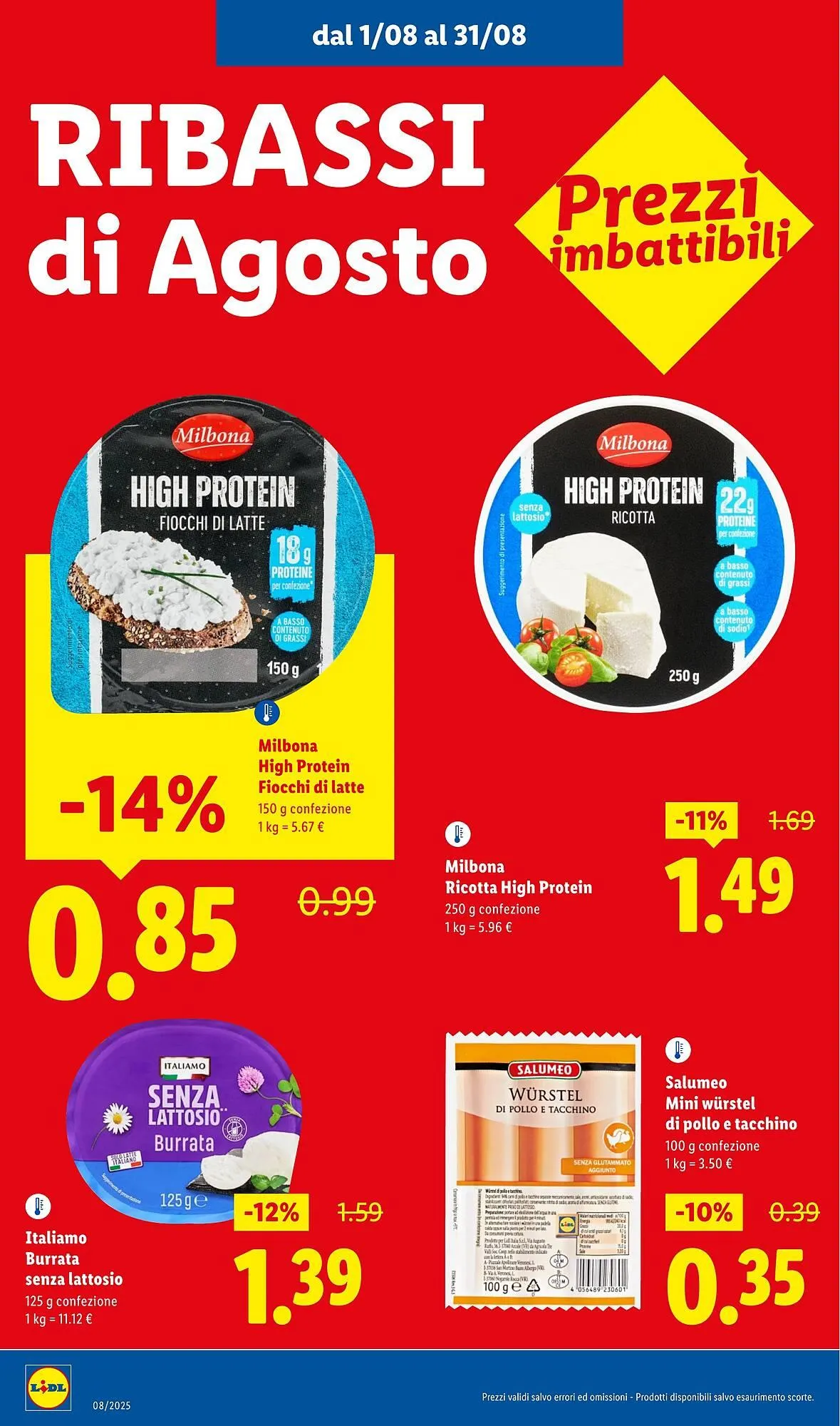 Volantino Lidl da 1 agosto a 31 agosto di 2025 - Pagina del volantino 2