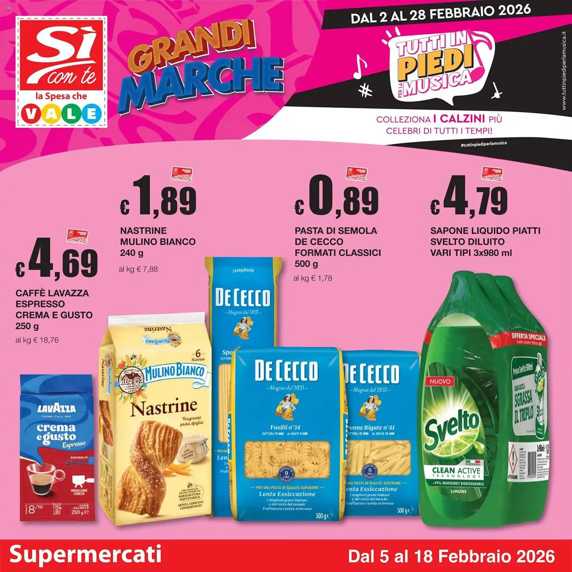 Volantino Sì con te da 2 febbraio a 28 febbraio di 2026 - Pagina del volantino 1