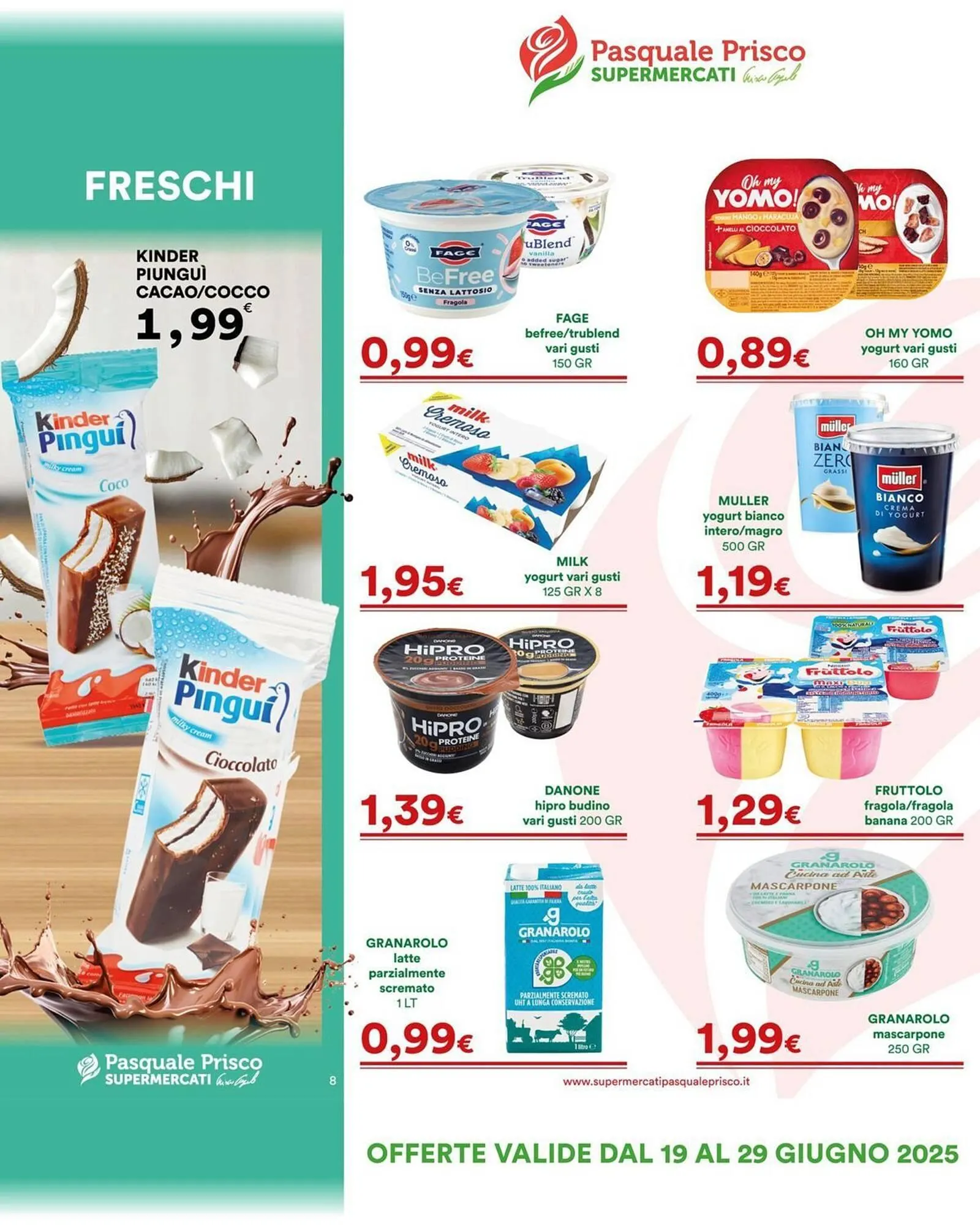 Volantino Supermercati Pasquale Prisco da 30 giugno a 13 luglio di 2025 - Pagina del volantino 8