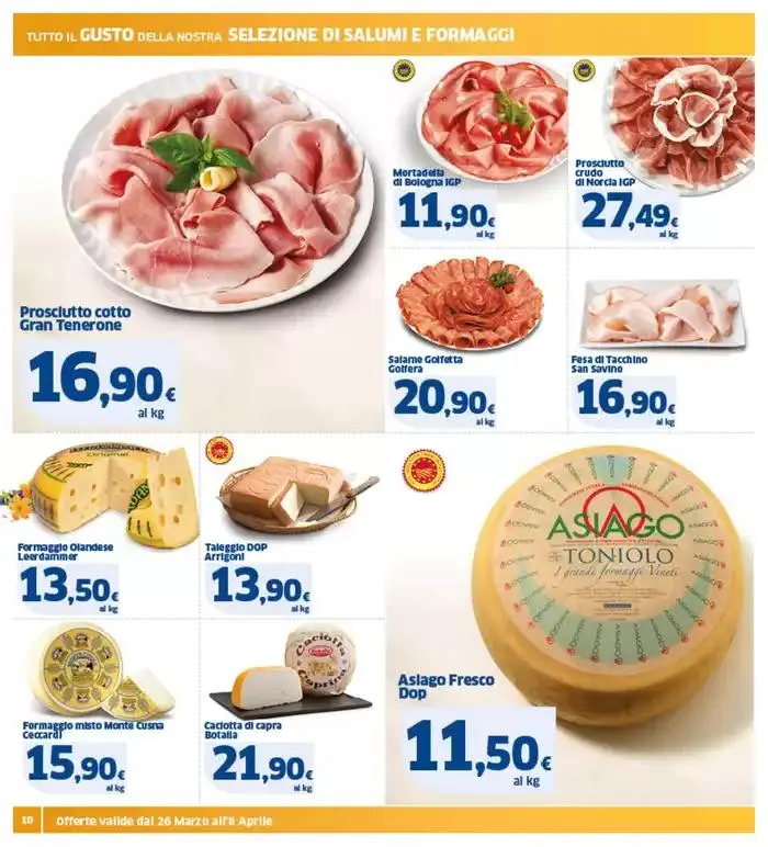 Grandi sconti da 26 marzo a 8 aprile di 2025 - Pagina del volantino 10