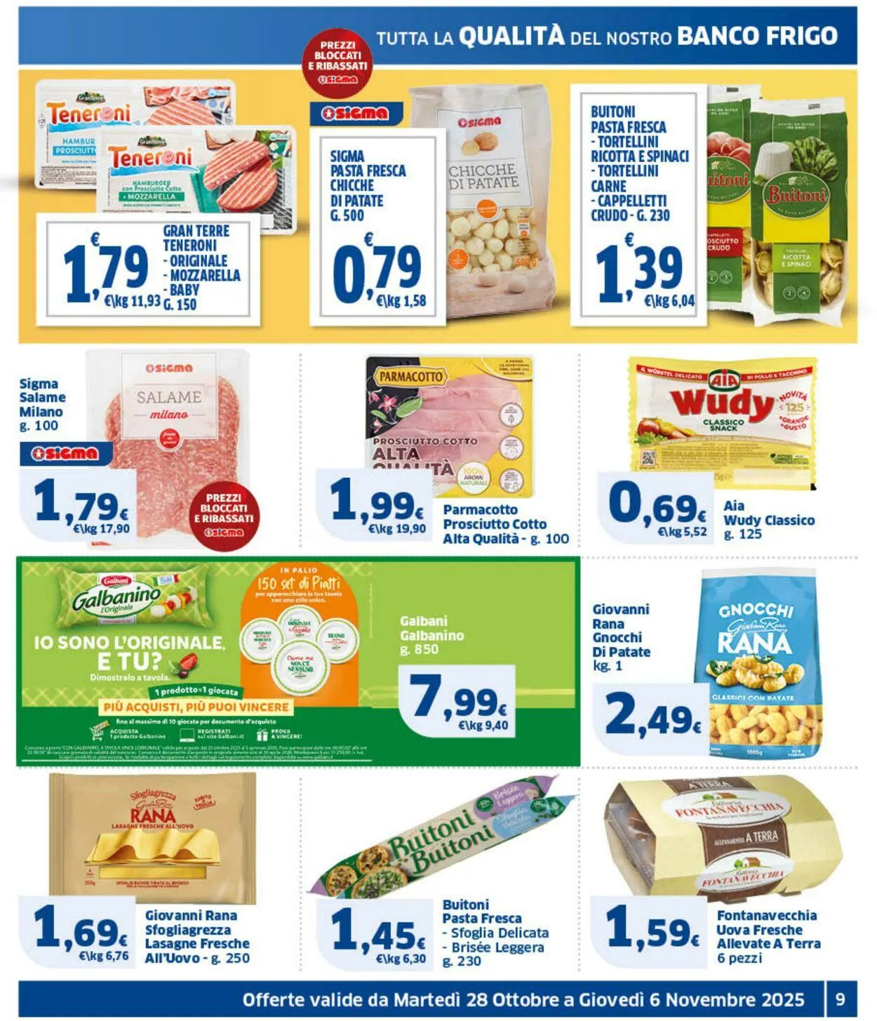 Sigma - Roma Volantino attuale da 28 ottobre a 6 novembre di 2025 - Pagina del volantino 9