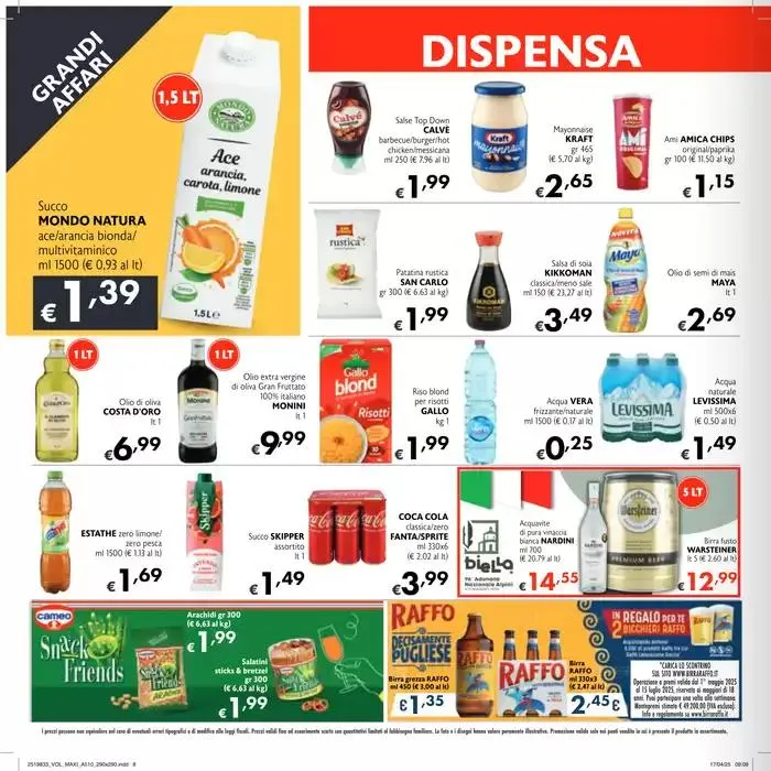 Grandi affari da 15 maggio a 10 agosto di 2025 - Pagina del volantino 8