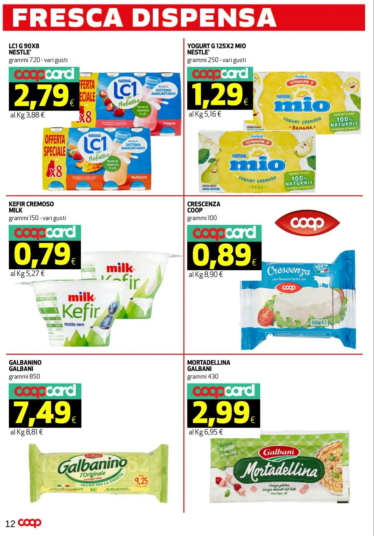 Coop Volantino attuale da 3 giugno a 11 giugno di 2025 - Pagina del volantino 12