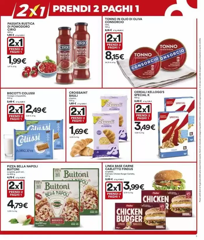 Prendi 2 Paghi 1 da 7 gennaio a 15 gennaio di 2025 - Pagina del volantino 5