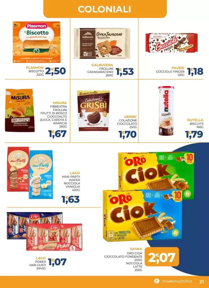 Promozione dal 8 al 21 maggio da 8 maggio a 21 maggio di 2025 - Pagina del volantino 21