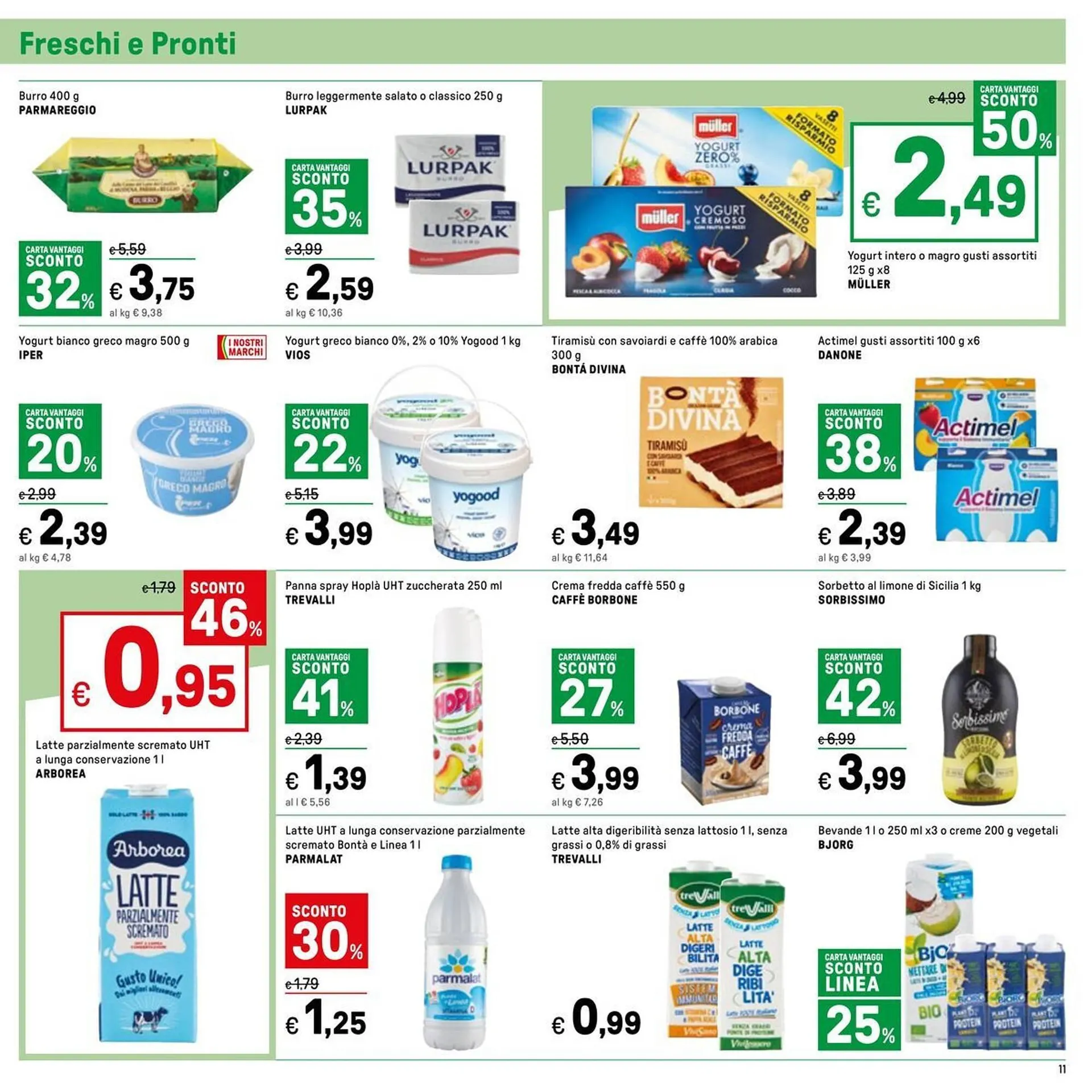 Volantino Iper La Grande da 11 aprile a 21 aprile di 2025 - Pagina del volantino 11