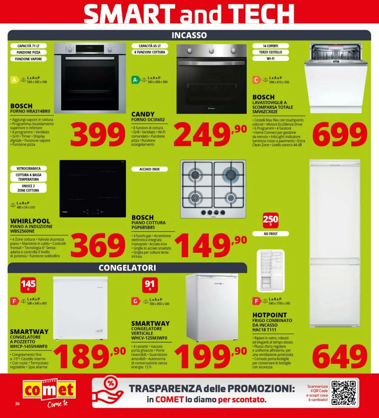 Comet Volantino attuale da 11 ottobre a 25 ottobre di 2023 - Pagina del volantino 36