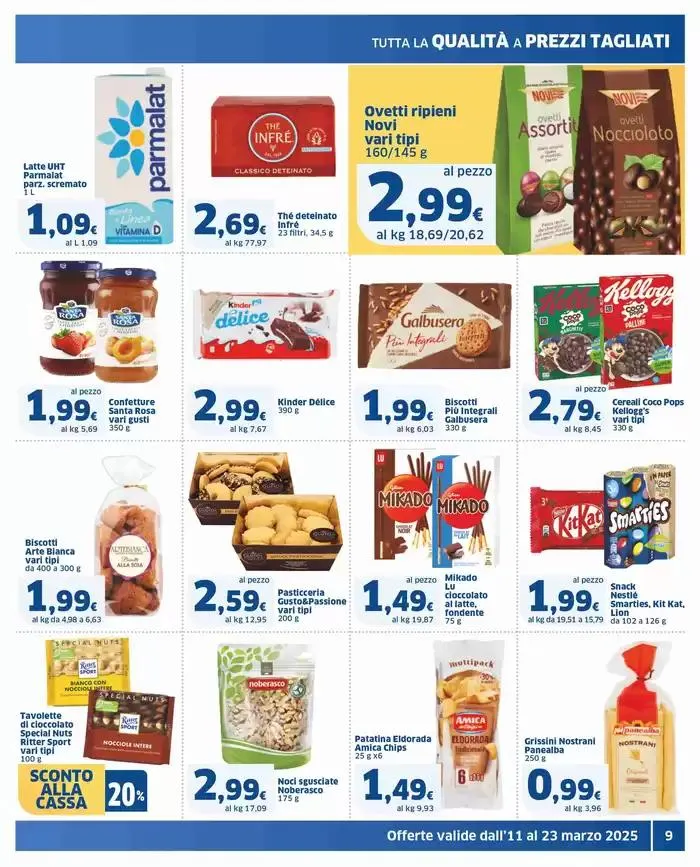 Sbocciano le offerte , Ok Sigma da 11 marzo a 23 marzo di 2025 - Pagina del volantino 9