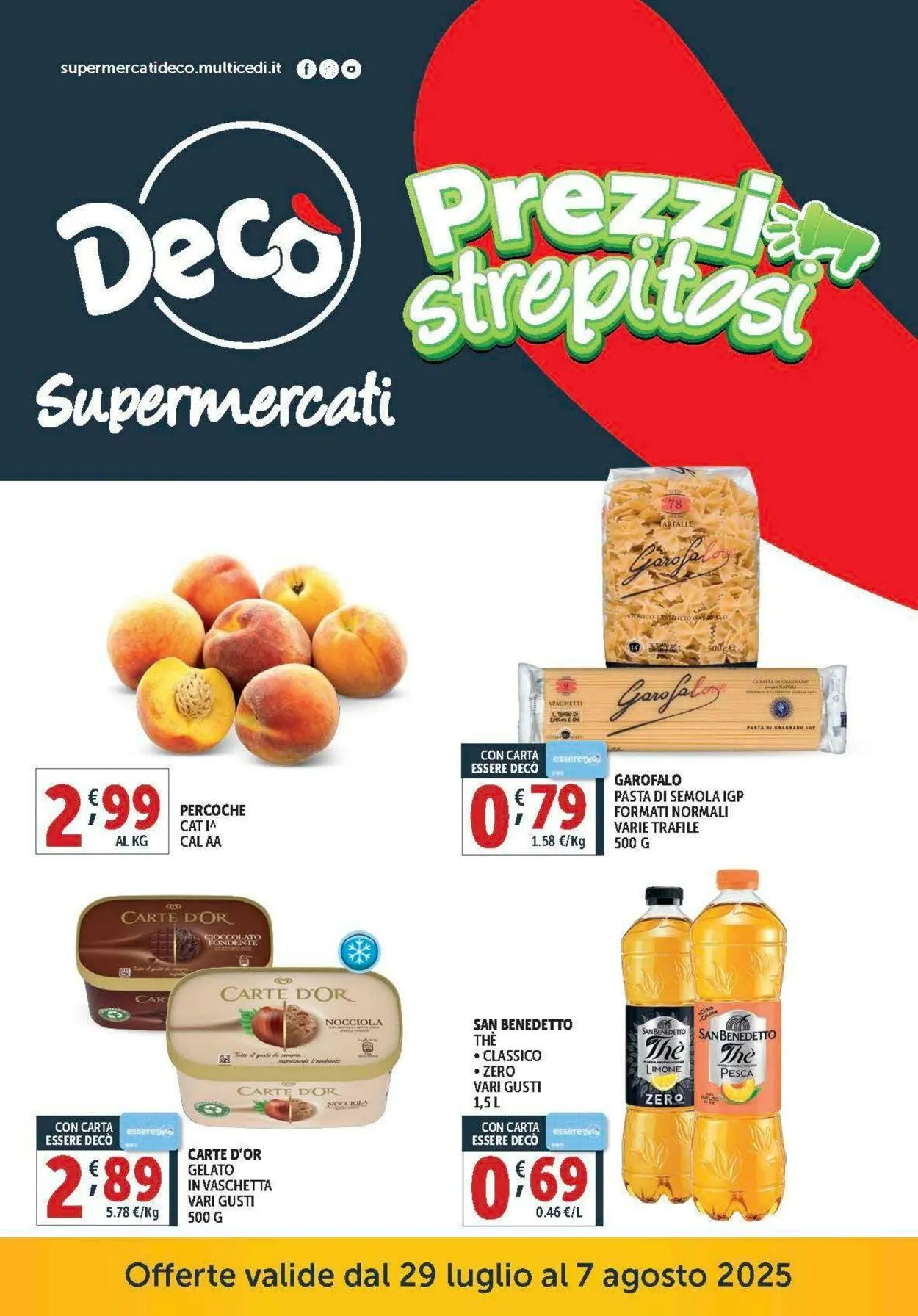 Deco Volantino attuale da 31 luglio a 14 agosto di 2025 - Pagina del volantino 1