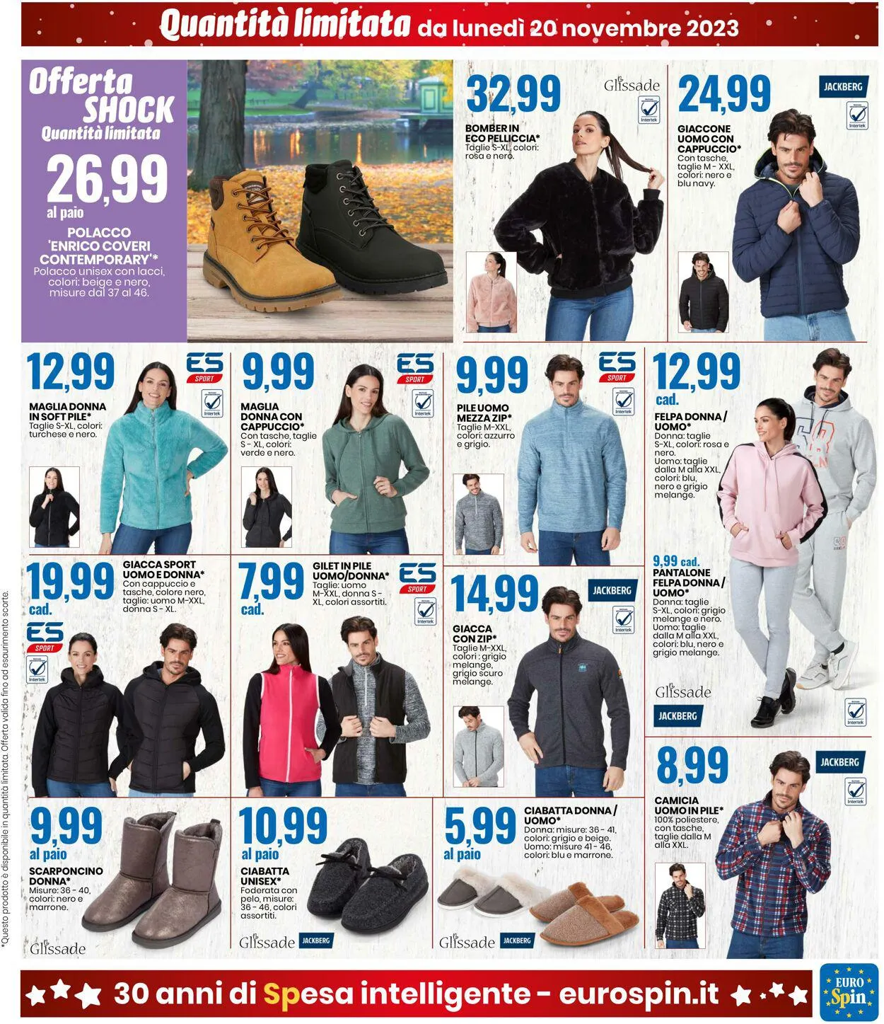 EURO Spin Volantino attuale da 19 novembre a 3 dicembre di 2023 - Pagina del volantino 13