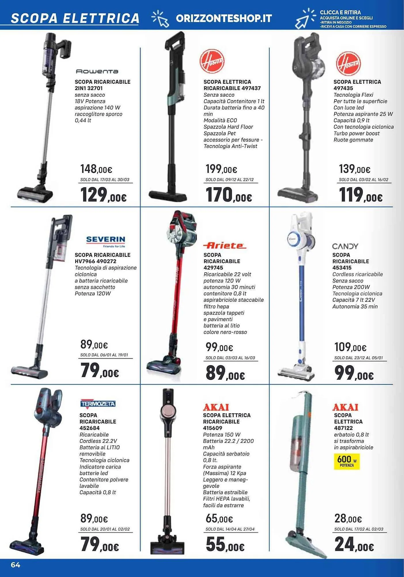 Volantino Orizzonte da 11 febbraio a 30 aprile di 2025 - Pagina del volantino 64