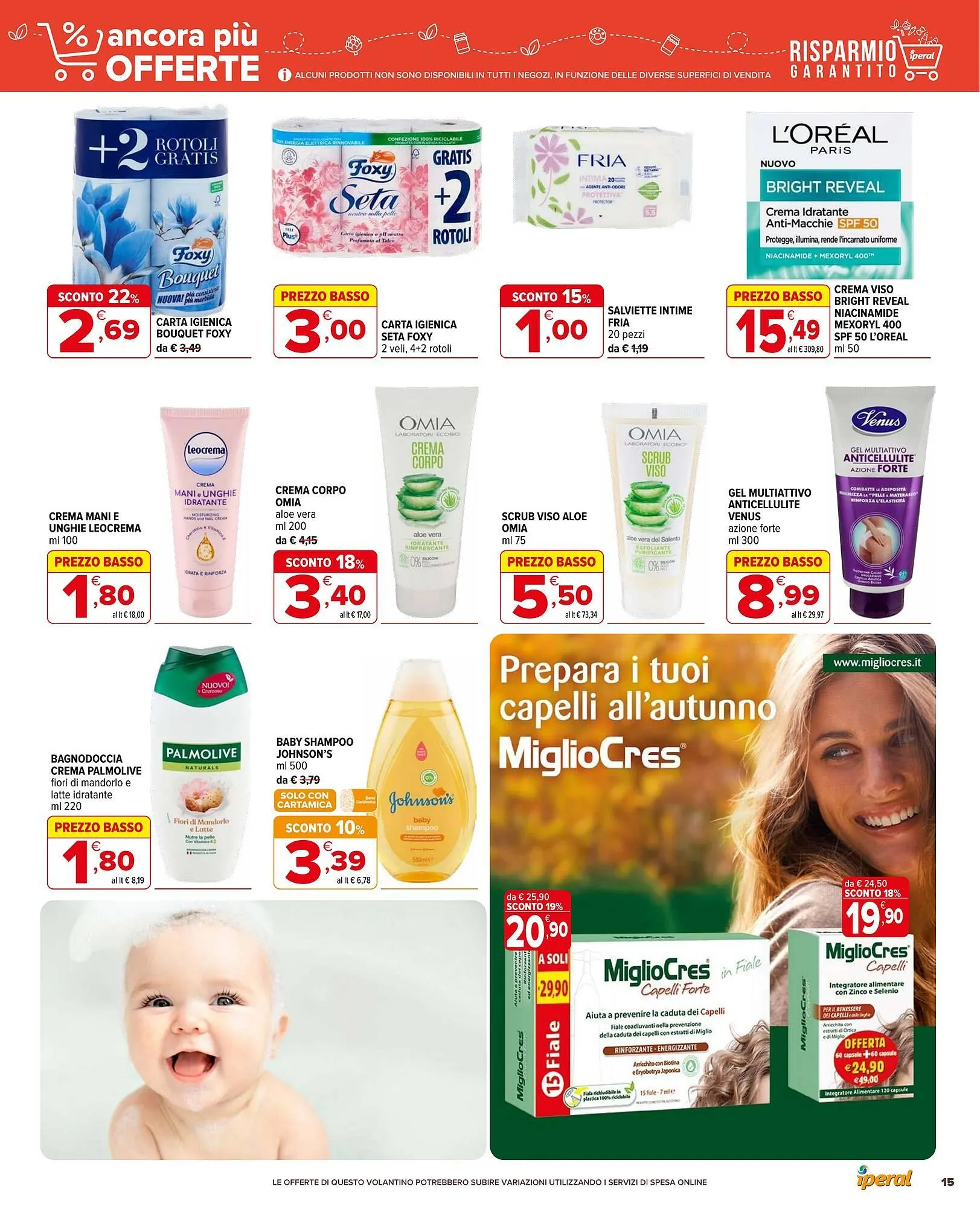 Volantino Iperal da 15 ottobre a 28 ottobre di 2025 - Pagina del volantino 15