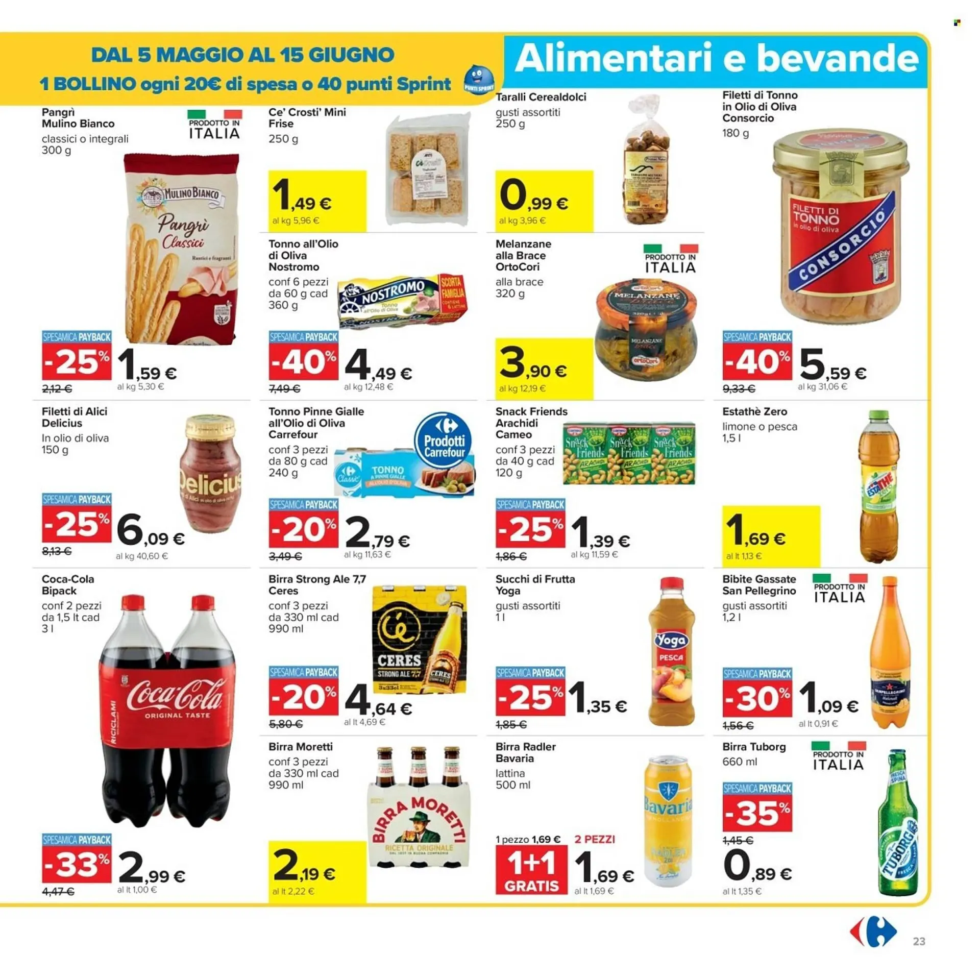 Volantino Carrefour Iper da 16 maggio a 28 maggio di 2025 - Pagina del volantino 23